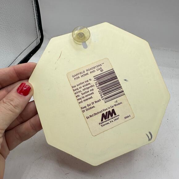 1990s Vintage Garfield Window Sign - Picture 3 of 3